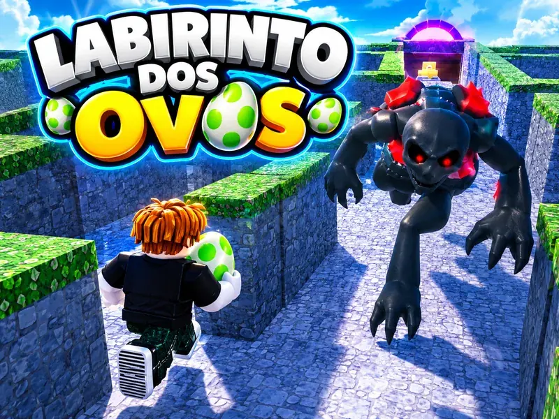 Labirinto dos Ovos, jogo para live no TikTok