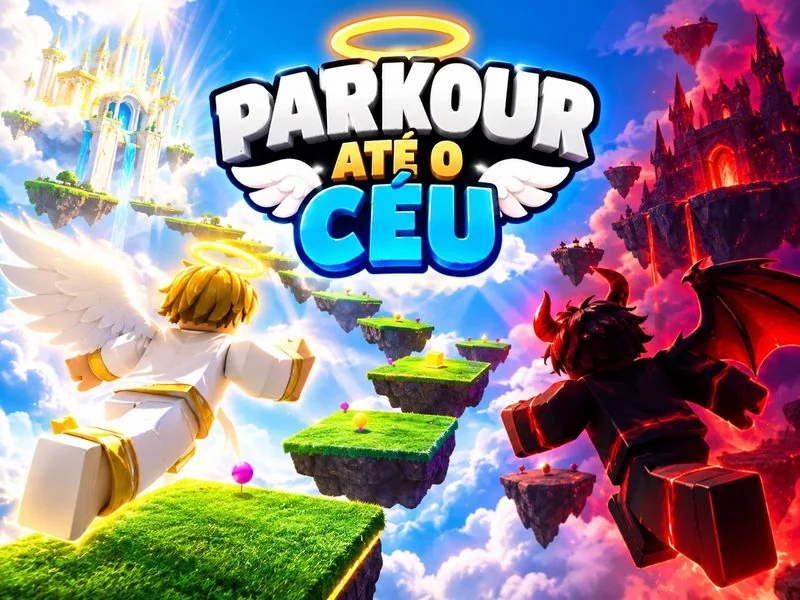 Parkour até o Céu, jogo para live no TikTok