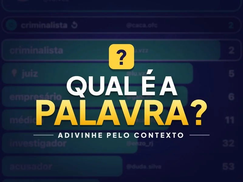 Qual é a Palavra?, jogo para live no TikTok
